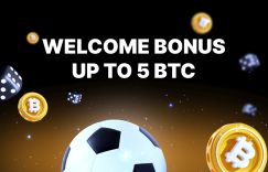 Welcome Bonus Up to 5 BTC