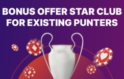 Bonus offer Star Club for existing punters