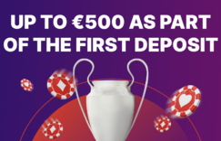 Bonus First Deposit for existing punters