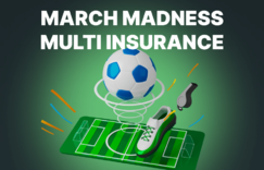 March Madness Multi Insurance promotion for basketball accumulators